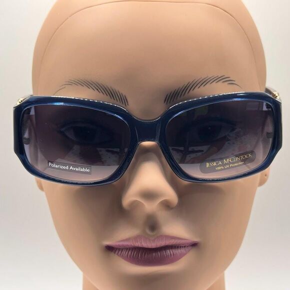 NOS Vintage Y2K Designer Sunglasses | Jessica McClintock | Hella Chunky/Ornate main image 5